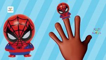 Супер герои Finger семья | Халк Человек-Паук Железный Человек мультфильм анимация потешки для детей