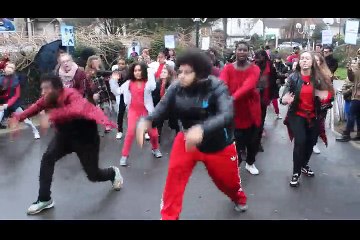 Flashmob durant la Journée de la Femme le mercredi 8 mars 2017