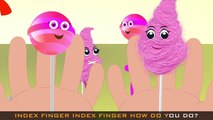 Mega Lollipop Vs Giant Gummy Bear Finger family Collection | Gummy Bear Ice Cream Lollipop