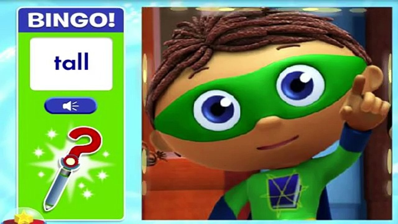 PBS KIDS Reading Power Bingo With Super Why Best Free Baby Games Free Online Game for Kids