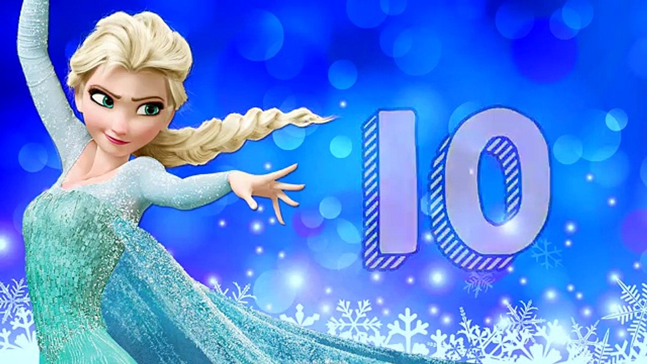 APRENDER A CONTAR LOS NÚMEROS DEL 1 AL 10 CON FROZEN OLAF INCLUYE ELSA Y ANNA FROZEN ENORME SORPRESA