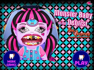 Monster High Игры—Дракулаура Бэби Принцесса—Мультик Онлайн Видео Для Девочек new