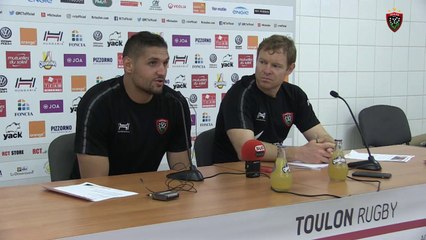 Avant-match Toulon/Bayonne : Juandre Kruger