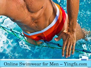 Men Competition Swimwear by Yingfa Swimwear USA