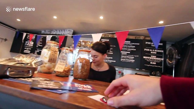 Man marks National Pie Week by eating pie full of insects