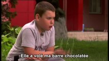 Elle a mangé tout le chocolat !