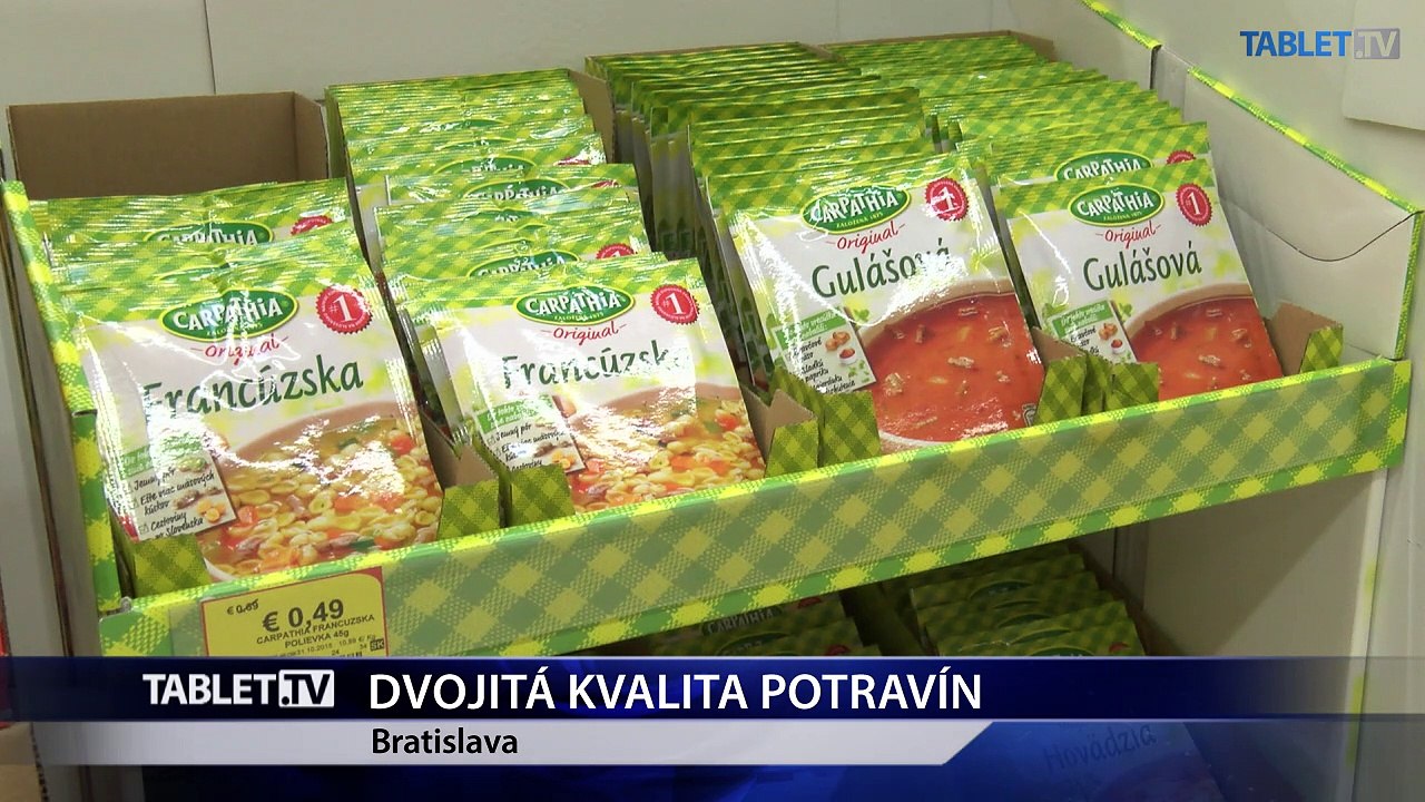 KONŠTIAK: Dvojaká kvalita výrobkov je klamaním spotrebiteľa