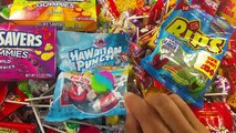 GIANT CHUPA CHUPS LOLLIPOPS GUMMY JOKER TONGUE A lot of Candy Compilation Candy Review