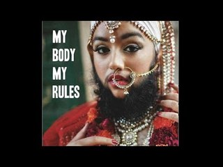 Bearded female model Harnaam Kaur created history on ramp walk