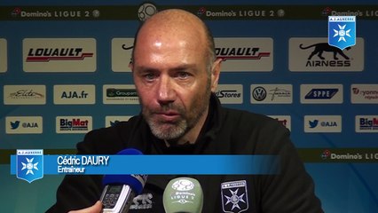 Cédric Daury avant Laval - AJ Auxerre