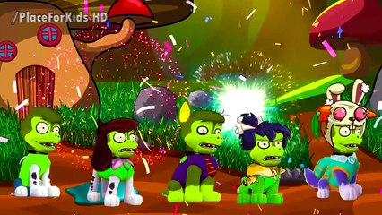 PAW PATROL Transforms Into POKEMONS Finger Family Nursery Rhymes | Poems For Kids