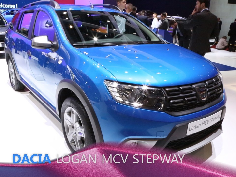 Dacia Logan MCV Stepway en direct du Salon de Genève 2017