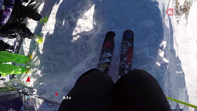 GoPro run Fabio Studer - Fieberbrunn FWT17 - Swatch Freeride World Tour 2017