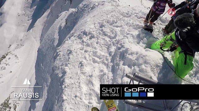 GoPro run Yann Rausis - Fieberbrunn FWT17 - Swatch Freeride World Tour 2017