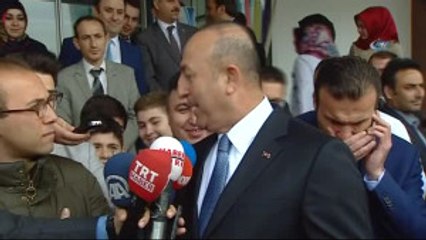 Bakan Çavuşoğlu: "Almanya'nın Geldiği Nokta Bu İnşallah Geri Adım Atarlar da Hatalarını Düzeltirler"