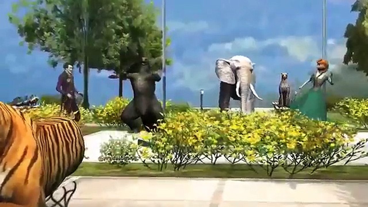 Giant Spider Dinosaur Cartoons for Kids | Dinosaurs Short Movie 3D Dinosaur Real Fight for