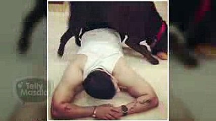 Ye Hai Mohabbatein Actor Karan Patel Gets NAUGHTY While Playing With His Dog