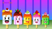 Ice Cream Cartoons Animation Singing Finger Family Nursery Rhymes for Preschool Childrens Song