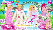 Barbies Wedding Selfie With Princesses - Barbie and Disney Princess Dress Up Games