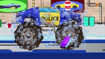 Haunted House Monster Truck | Rise of Double HH | Police car | Kids Monster truck Videos |