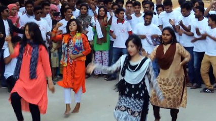 Flash Mob Department of political science 7th batch Jagannath University, Dhaka