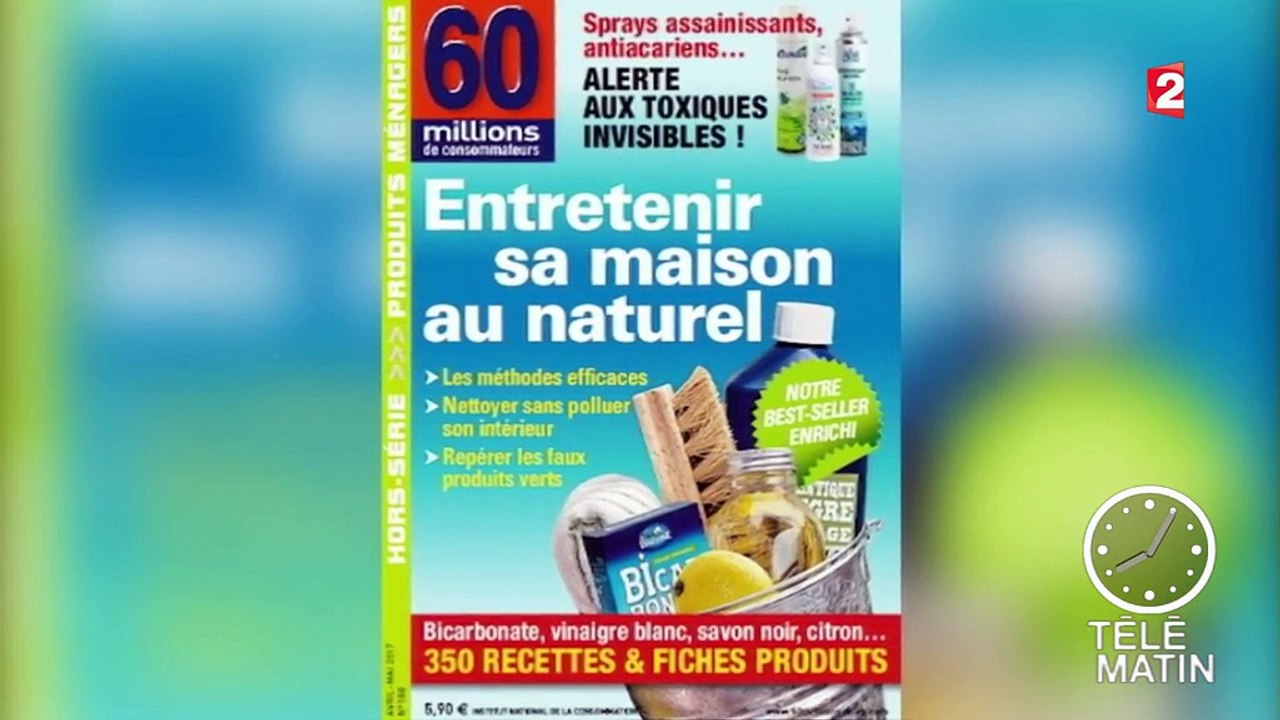 Sprays assainissant, désodorisants... Attention danger