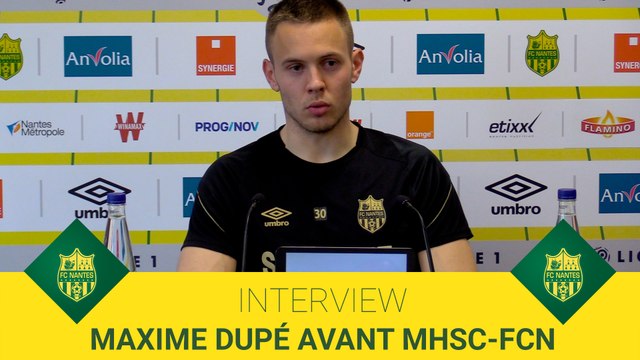 Maxime Dupé avant MHSC-FCN