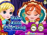 Frozen Movie Princess Anna Games (Baby Anna Flu Caring)
