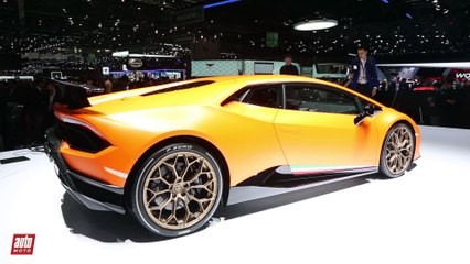 2017 Lamborghini Huracan Performante [SALON DE GENEVE] : comme son nom l'indique