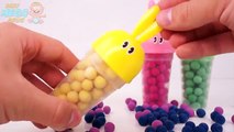 Коллекция Симпсоны игрушки чашки конфеты учим цвета на английском языке
