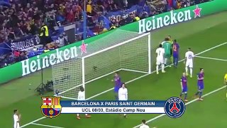 Barcelona vs PSG 6-1 ( 2016-2017) - All Goals & Extended Highlights
