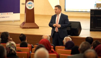 TALAS´TA KENTSEL DÖNÜŞÜM VE İMAR PLANI REVİZYONU BİLGİLENDİRME TOPLANTILARI BAŞLADI