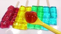 Soft Ice Cream Gummy Jelly Pudding DIY Learn Colors Slime Orbeez Toy Surprise