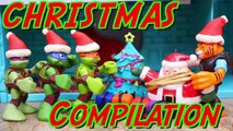 PJ Masks Save Christmas with Stolen Tree and Presents by Romeo Grinch and Lair Explosion w