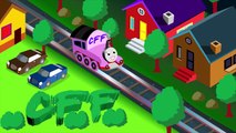 Extreme Train Crashes Fun Action For Children and Kids By Characters Finger Family CFF