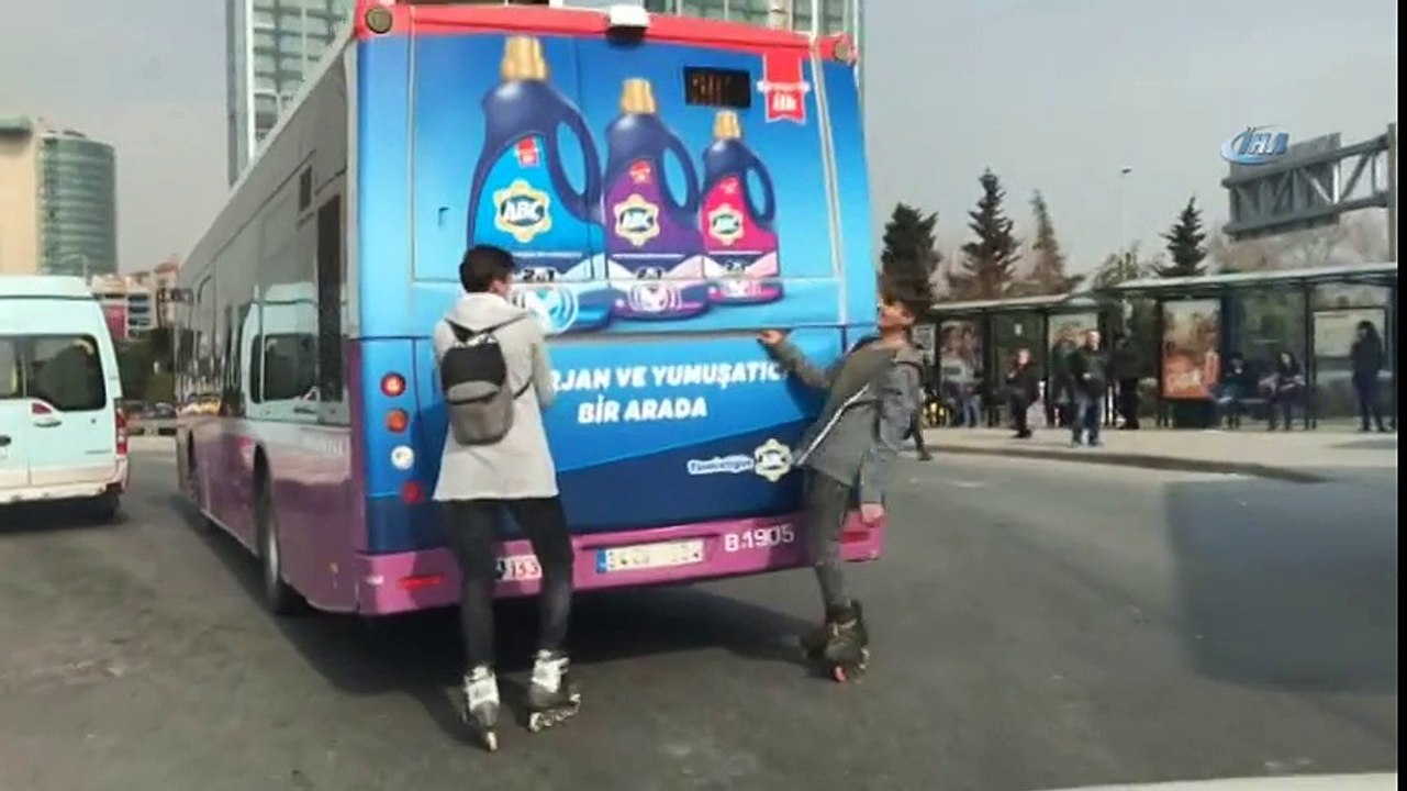 Patenci Gençlerin Tehlikeli Yolculuğu Kamerada