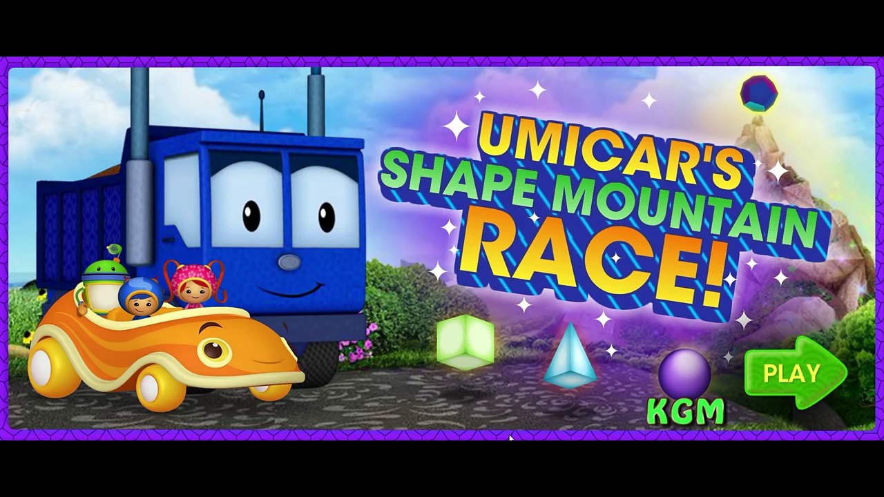 team umizoomi|umicars shape mountain race|cartoons for children|game for kids