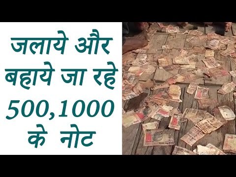 500, 1000 note floating in Ganga river in UP's Mirzapur | वनइंडिया हिन्दी