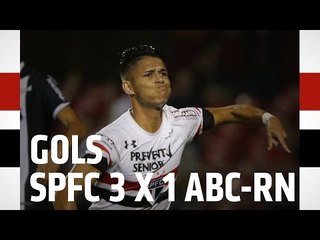 GOLS: SPFC 3 X 1 ABC-RN | SPFCTV