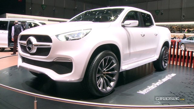 Mercedes X-Class Concept : pick up de luxe -En direct du salon de Genève 2017