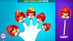 Paw Patrol Transforms Into Angry Birds - Paw Patrol Finger Family Nursery Rhymes