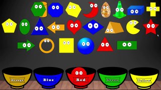Color Sorting For Kids Learn Shapes Colors Song Educational Video Kindergarten Preschool
