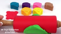 Learning Colours Video for Children Play-Doh Ice Cream with Cookie Cutters Fun and