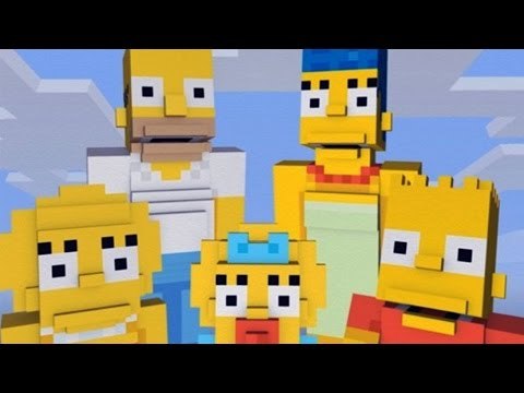 MINECRAFT - Les Simpsons DLC