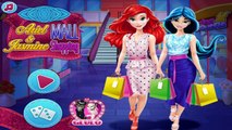 Ariel And Jasmine Mall Shopping: Disney Princess Games - Best Game for Little Girls