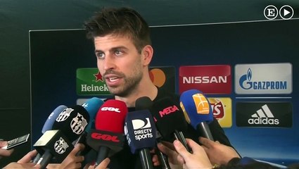 Piqué: "Hoy la gente va a hacer mucho el amor"