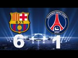 Crazy Reaction to Barcelona vs PSG 6-1 (Shakira ,Gerrard , Lineker, Michael Owen , Lionel Messi)