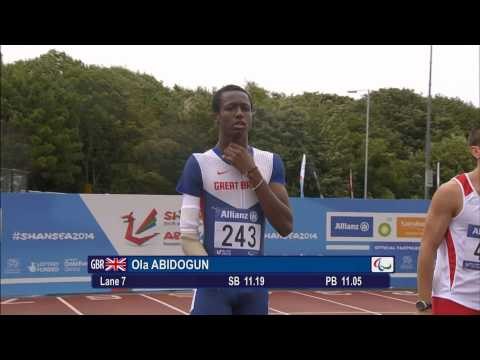 Men's 100m T47 | final | 2014 IPC Athletics European Championships Swansea