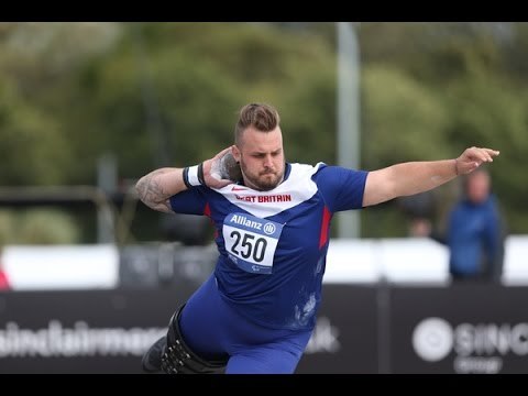 Men's shot put F42 | 2014 IPC Athletics European Championships Swansea