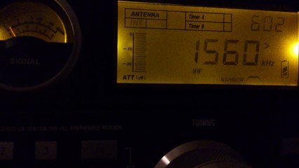 WFME New York 1560 khz  Received in Greece